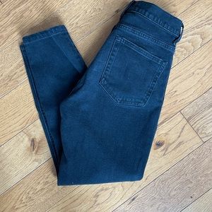 Everlane 27 ankle high rise black jeans